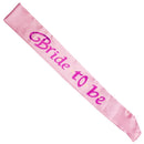 Pink Bride To Be Flashing Sash - NuSea