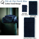 PIP Studio Tile de Pip Dark Blue Wash Mitt 16cm x 22cm - NuSea