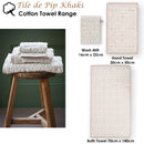 PIP Studio Tile de Pip Khaki Wash Mitt 16cm x 22cm - NuSea