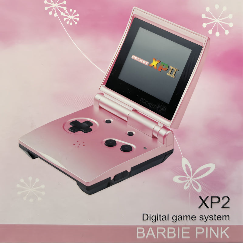 Pocket XP 2 Handheld Game Console – Built-in Classic Games, Game Boy Style, Portable Retro Gaming