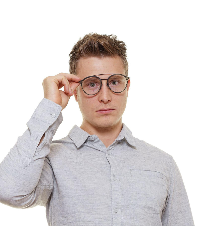 Police Men's Gray Optical Frames - One Size - NuSea