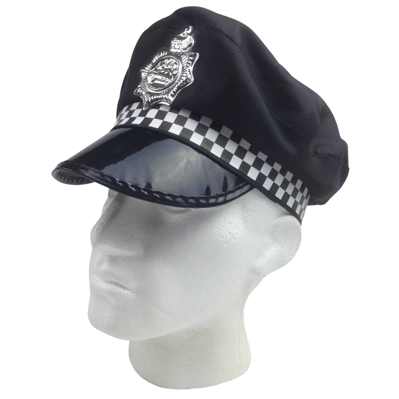 Police Officer Captain HAT Pilot Cop Navy Sailor Costume Party Cap Fancy Dress - NuSea