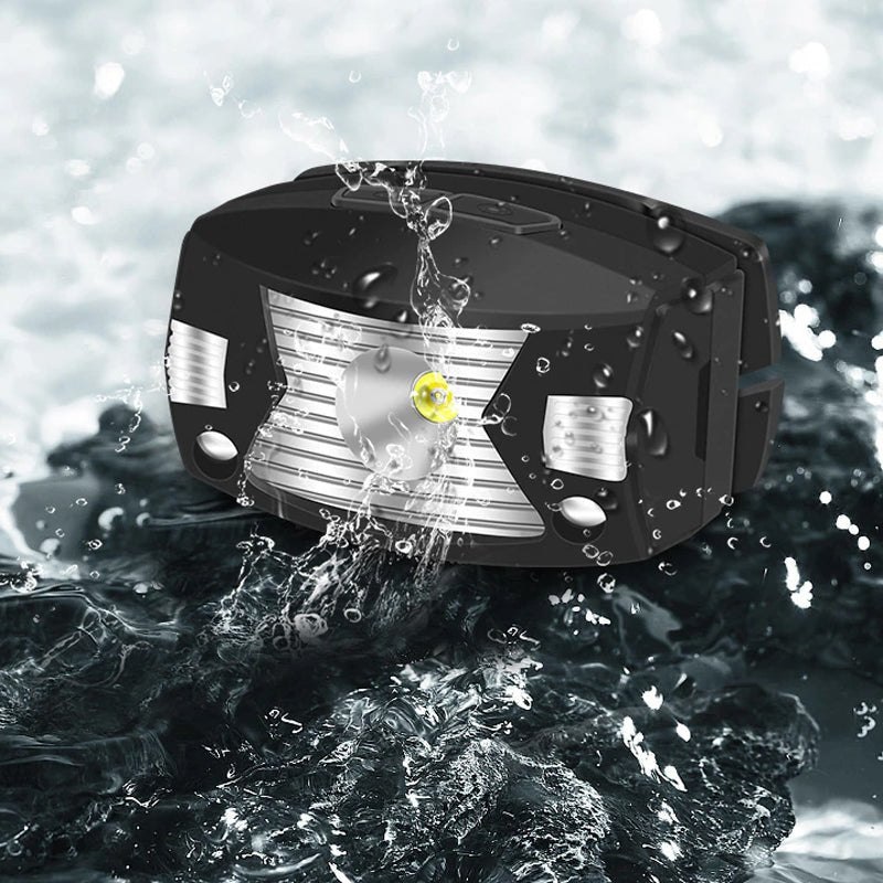 Powerful LED Headlamp Body Motion Sensor Headlight USB Charging - NuSea