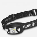 Powerful LED Headlamp Body Motion Sensor Headlight USB Charging - NuSea