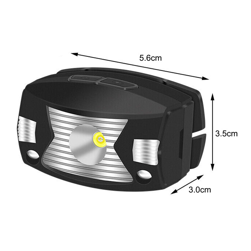 Powerful LED Headlamp Body Motion Sensor Headlight USB Charging - NuSea