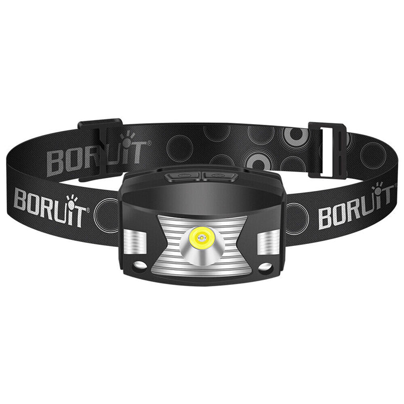 Powerful LED Headlamp Body Motion Sensor Headlight USB Charging - NuSea