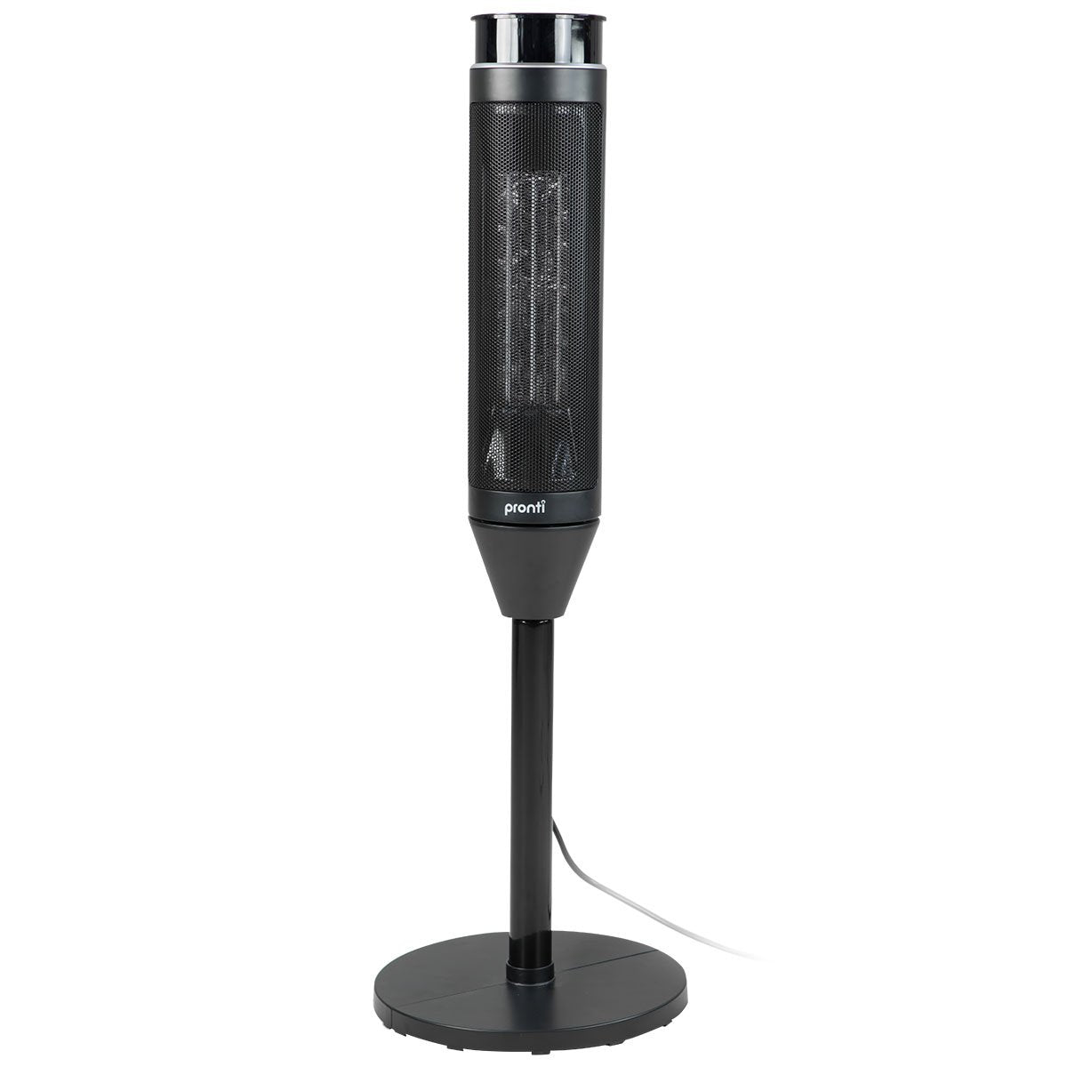 Pronti Electric Tower Heater 2000W Ceramic Portable Remote - Black - NuSea