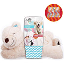Puppy Warm Toy Bear Dog Heat Pack Comfort Plush Soft Toys Feeling Sleep Aid AFP - NuSea