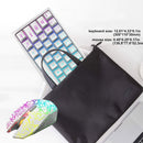 Rainbow Backlit Wireless Gaming Keyboard Mouse and Mat Combo Set - NuSea