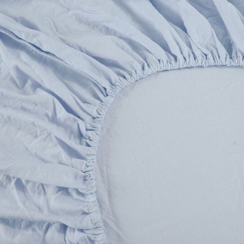 Ramesses 1000TC Linen Bamboo Fitted Sheet Combo Set Plein Air King Single - NuSea