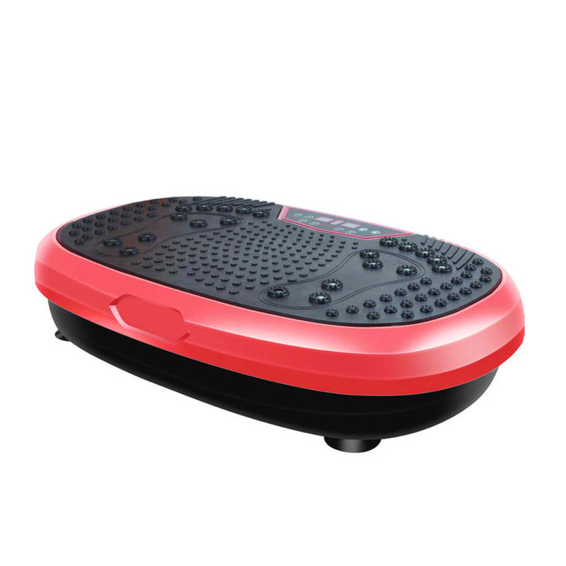 Red Mini Vibration Platform Magnet Therapy Vibrating Machine Exercise Plate - NuSea