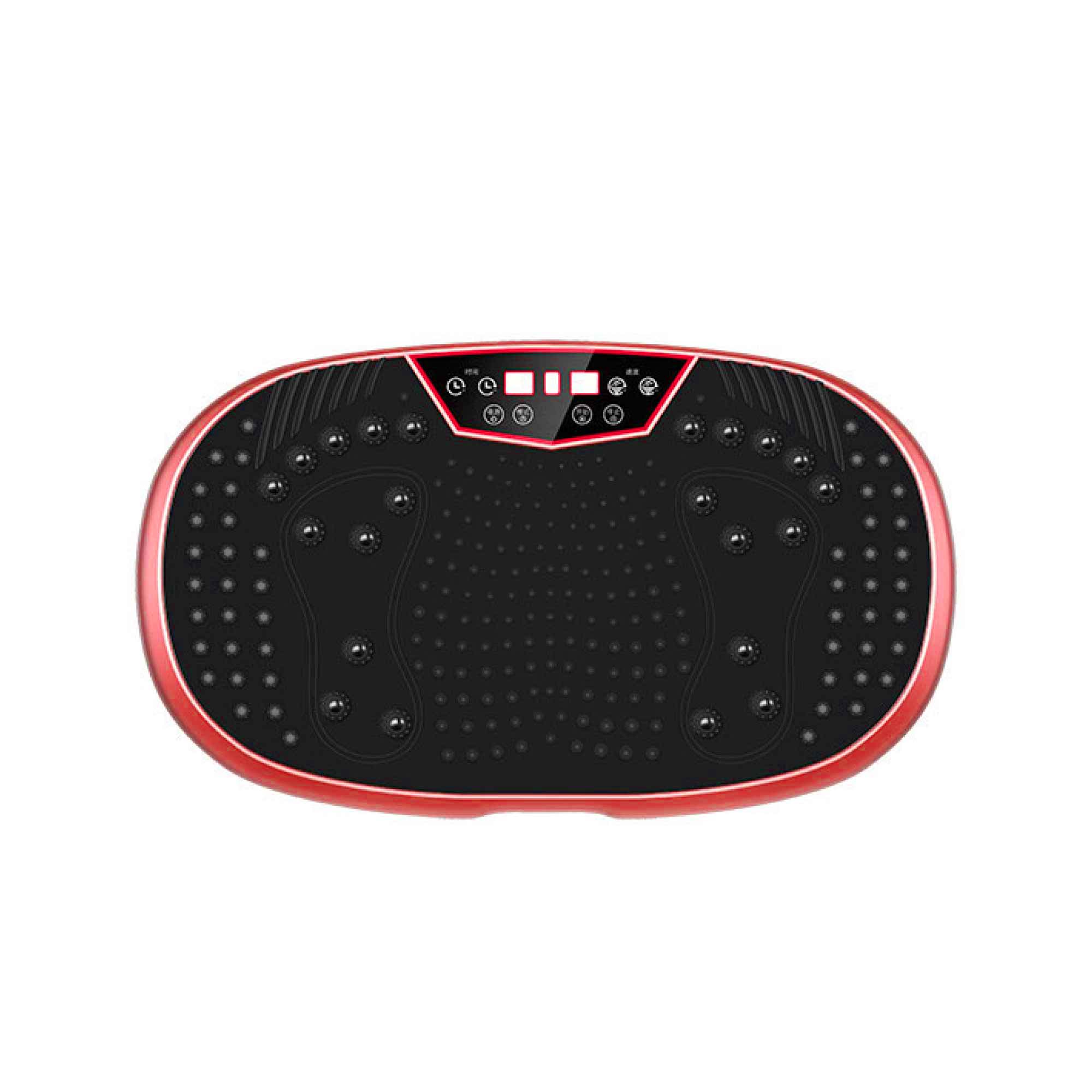 Red Mini Vibration Platform Magnet Therapy Vibrating Machine Exercise Plate - NuSea