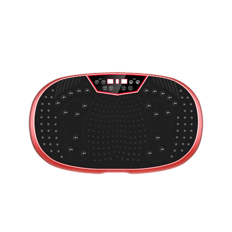 Red Mini Vibration Platform Magnet Therapy Vibrating Machine Exercise Plate - NuSea