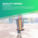 Red Pogo Stick Kids - Childrens Jumping Jackhammer Exercise Hopper Toy - NuSea