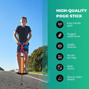 Red Pogo Stick Kids - Childrens Jumping Jackhammer Exercise Hopper Toy - NuSea
