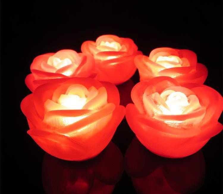 Red Rose battery string fairy light - party night light wedding decoration - NuSea