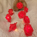 Red Rose battery string fairy light - party night light wedding decoration - NuSea