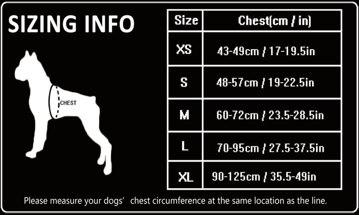 Reflective Heavy Duty Harness Blue XS - NuSea