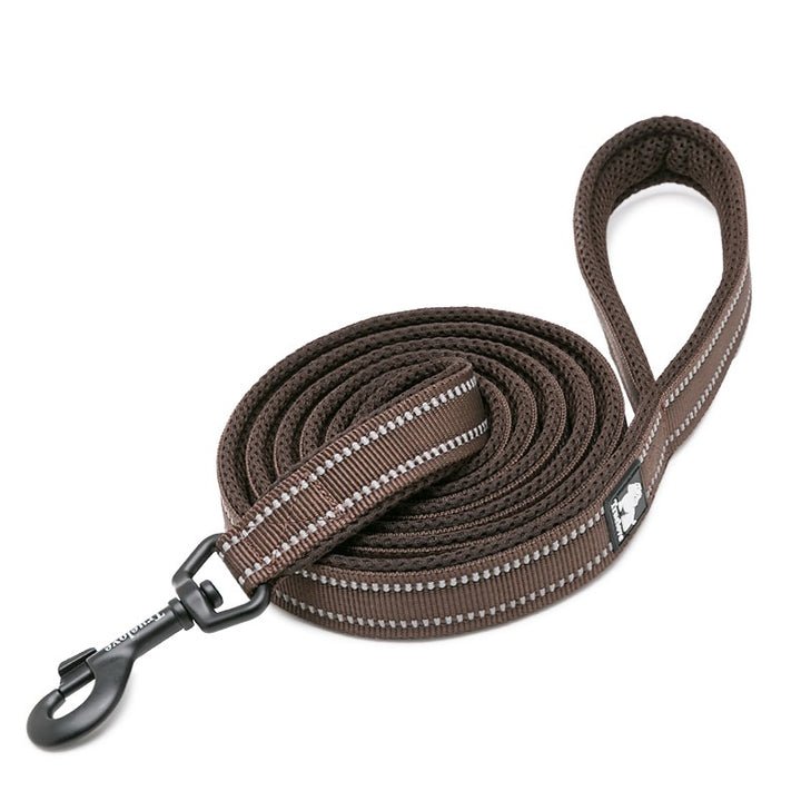 Reflective Pet Leash 2 meters Brown L - NuSea
