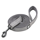 Reflective Pet Leash 2 meters Grey M - NuSea