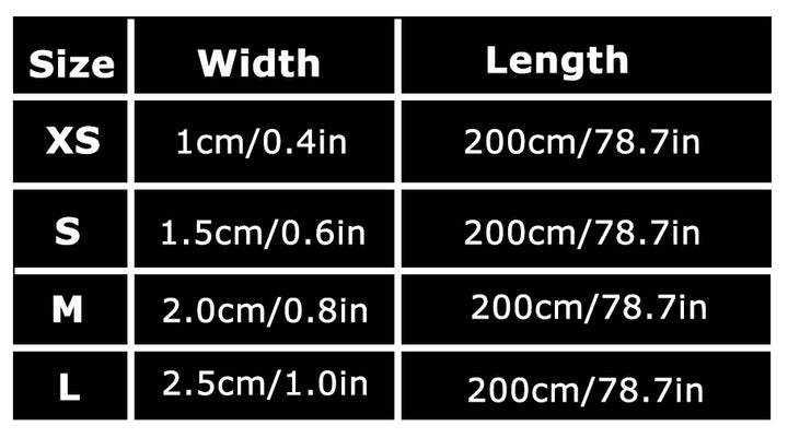 Reflective Pet Leash 2 meters Red XS - NuSea