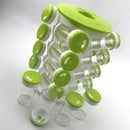Revolving Spice Rack Tower Transparent Rotating Seasoning Storage Organizer - NuSea