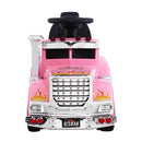 Rigo Kids Electric Ride On Car Truck Motorcycle Motorbike Toy Cars 6V Pink - NuSea