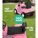 Rigo Kids Electric Ride On Car Truck Motorcycle Motorbike Toy Cars 6V Pink - NuSea