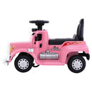 Rigo Kids Electric Ride On Car Truck Motorcycle Motorbike Toy Cars 6V Pink - NuSea