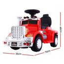 Rigo Kids Electric Ride On Car Truck Motorcycle Motorbike Toy Cars 6V Red - NuSea