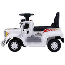 Rigo Kids Electric Ride On Car Truck Motorcycle Motorbike Toy Cars 6V White - NuSea