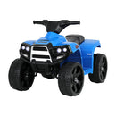 Rigo Kids Ride On ATV Quad Motorbike Car 4 Wheeler Electric Toys Battery Blue - NuSea