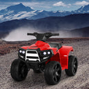 Rigo Kids Ride On ATV Quad Motorbike Car 4 Wheeler Electric Toys Battery Red - NuSea