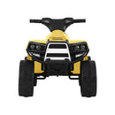 Rigo Kids Ride On ATV Quad Motorbike Car 4 Wheeler Electric Toys Battery Yellow - NuSea