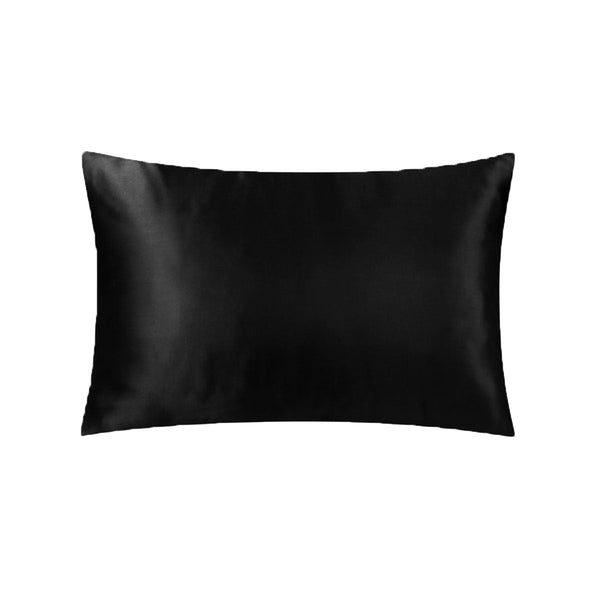 Satin Standard Pillowcase Black - NuSea