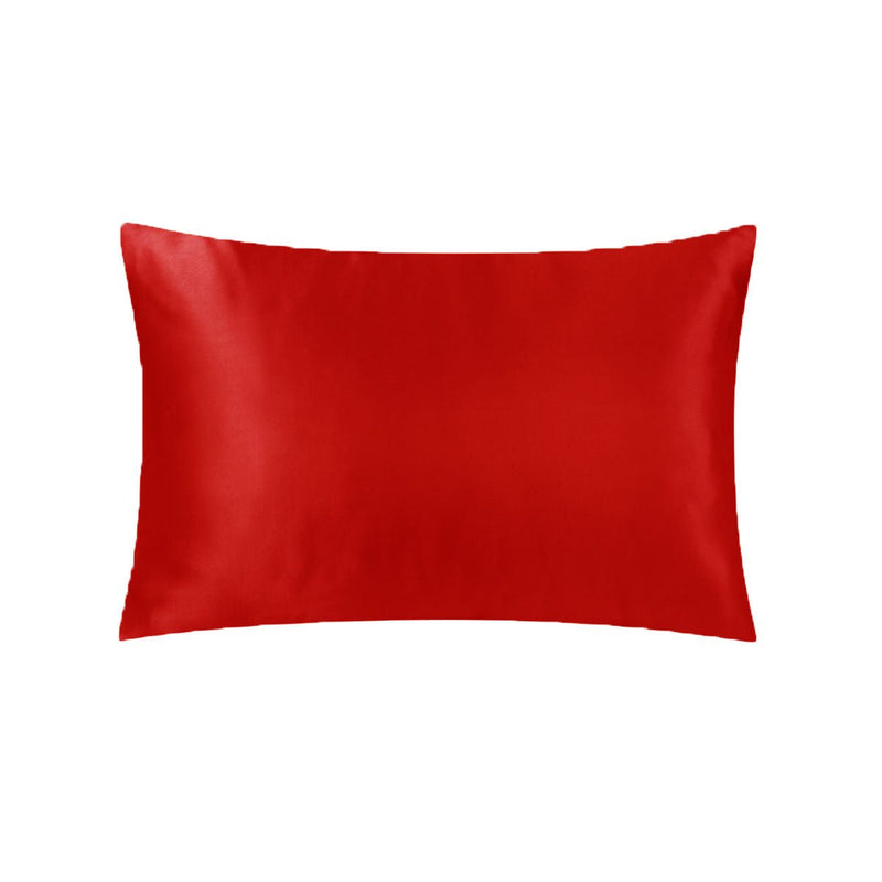 Satin Standard Pillowcase Red - NuSea