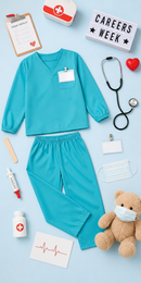 Kids’ Doctor Costume – Scrubs & Accessories lifestyle image