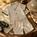 Kids’ Khaki Explorer Costume – Shirt & Shorts lifestyle image