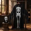 Kids’ Skeleton Ghoul Costume – Tunic & Mask lifestyle image