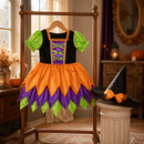 Kids’ Deluxe Halloween Witch Costume – Dress & Hat lifestyle image