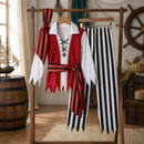 Kids’ Pirate Boy Costume – Top, Pants & Sashes lifestyle image