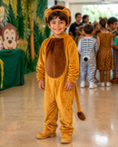 Kids’ Lion Costume – Jumpsuit & Ear Headband lifestyle image