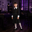 Kids’ Black Star Goth Girl Dress Costume lifestyle image