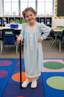 Kids’ Blue Grandma Nightgown Costume lifestyle image