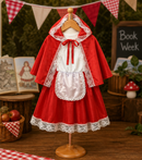 Kids’ Classic Blue Storybook Dress – Dress & Ribbons lifestyle image