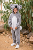 Kids’ Koala Onesie Costume – Hooded Jumpsuit with Tail lifestyle image