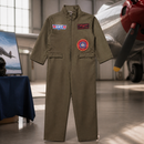 Kids’ Fighter Pilot Costume – Patch Jumpsuit lifestyle image