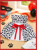 Kids’ Spotted Capelet – Dalmatian Style lifestyle image