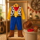 Kids’ Cartoon Cowboy Costume Set lifestyle image