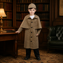 Kids’ Classic Detective Costume – Hat & Jacket lifestyle image